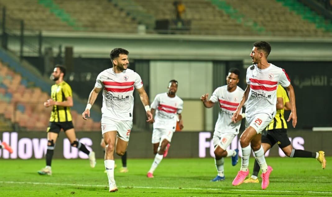 الزمالك يكتسح المقاولون العرب