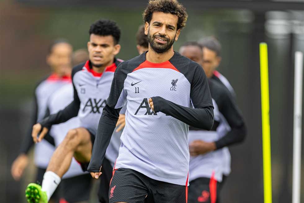 محمد صلاح يواصل الاستعداد