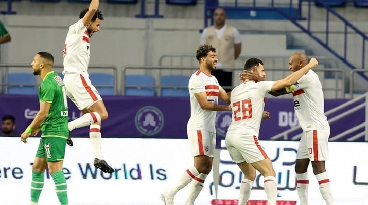 الزمالك يفوز على الرجاء المغربي